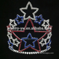 beauty girl rhinestone crystal star tiaras crowns